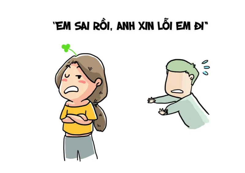 Tụt quần xin lỗi meme gây bất ngờ hài hước