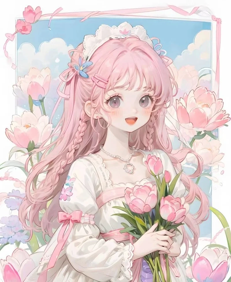 Cập nhật ngay những mẫu ảnh avatar màu hồng xinh xắn nhất