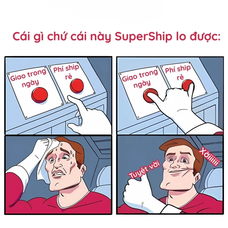 Không biết chọn gì trong meme two buttons hài hước