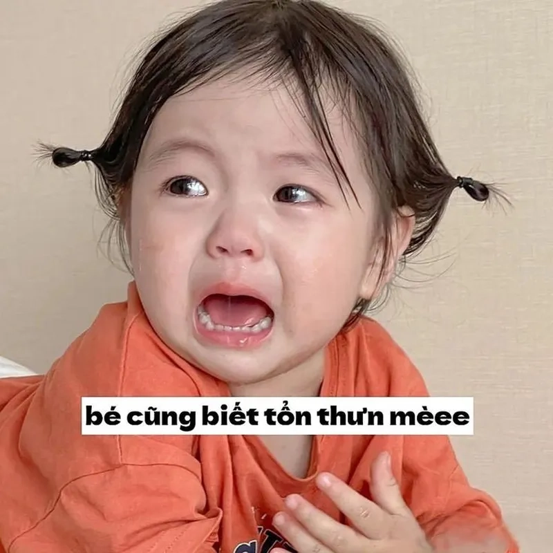 Độ dễ thương đạt đỉnh trong loạt meme em bé
