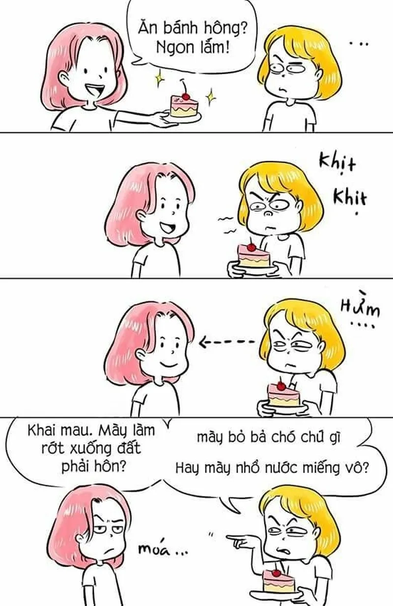 Tình bạn con gái qua các khoảnh khắc meme bạn thân là con gái