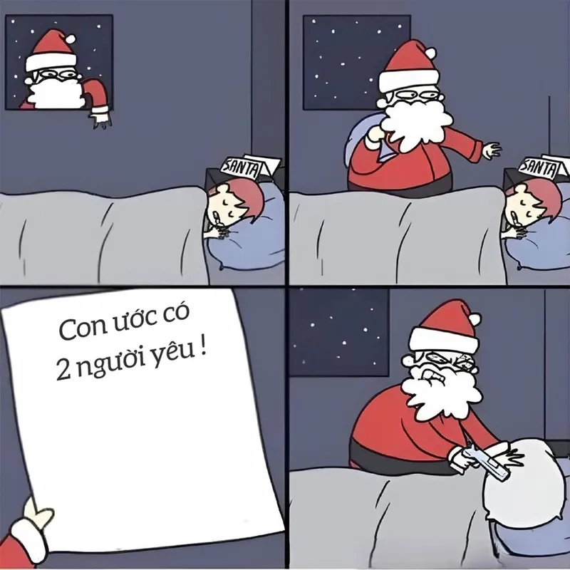 Noel ấm áp qua những khoảnh khắc meme Noel vui nhộn