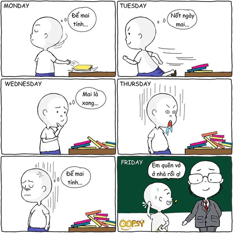 Ai cũng từng sống với tâm trạng meme 