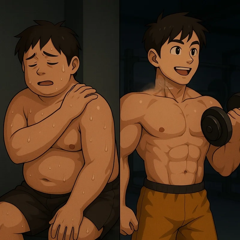 Cảm nhận thực tế qua meme đau nhức sau khi tập vui nhộn