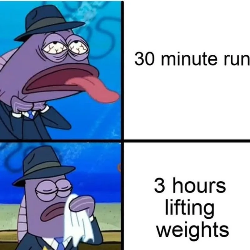 Thử thách sức bền qua bộ sưu tập meme cardio vui nhộn