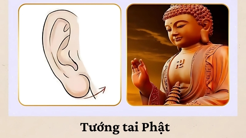 Tướng tai Phật và ý nghĩa trong nhân tướng học