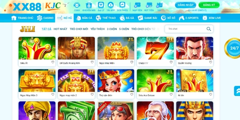 Nổ hũ XX88 mang đến không gian săn Jackpot ấn tượng