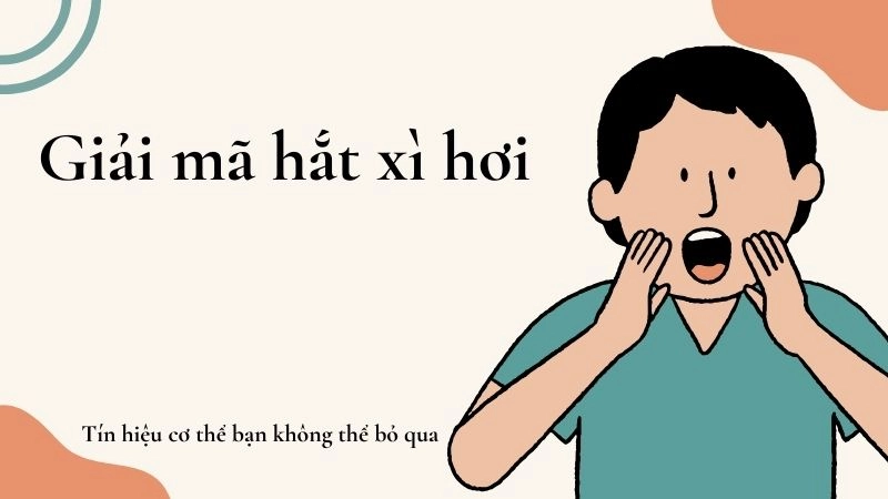 Hắt xì hơi là gì? Cơ chế “phóng tên lửa” của mũi