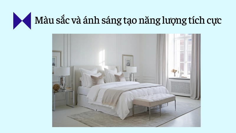 Màu sơn phòng ngủ hợp mệnh gia chủ đem lại may mắn