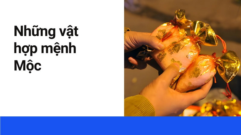 Gói muối là vật mang theo giúp kích tài vận cho người mệnh Mộc