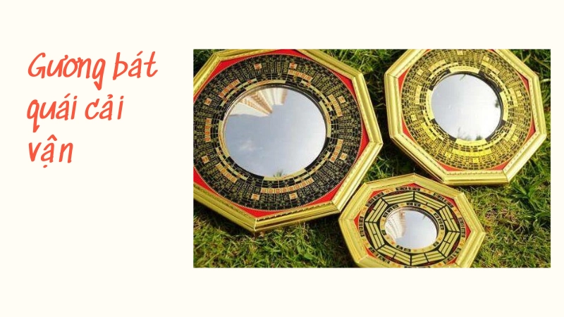 Gương bát quái xoay chuyển vận hạn xấu