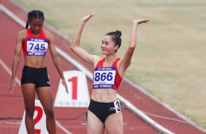 Quách Thị Lan và giải điền kinh chính thức đầu tiên sau án phạt doping Vận động viên Quách Thị Lan