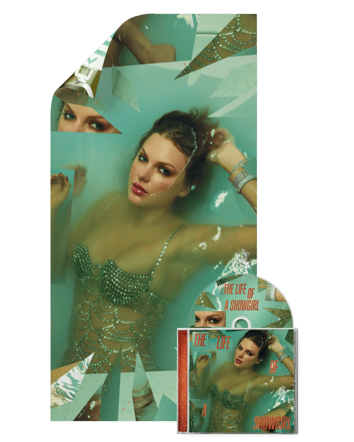 Sản phẩm CD THE LIFE OF A SHOWGIRL của Taylor Swift