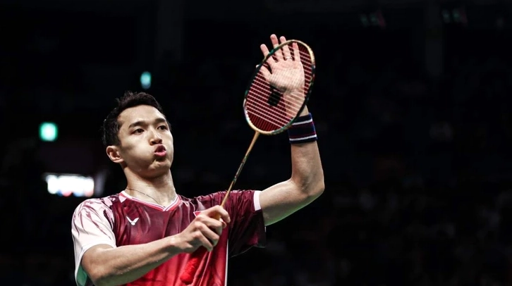 Vận động viên Jonatan Christie đánh bại tay vợt số 2 thế giới