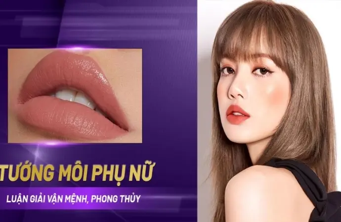 Khám phá các tướng môi phụ nữ phổ biến và ý nghĩa phong thủy