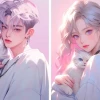 Khám phá Avatar Đôi Anime: Biểu tượng tình yêu và tình bạn độc đáo