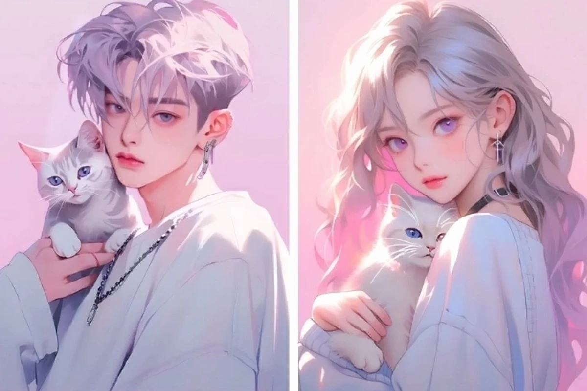 Khám phá Avatar Đôi Anime: Biểu tượng tình yêu và tình bạn độc đáo