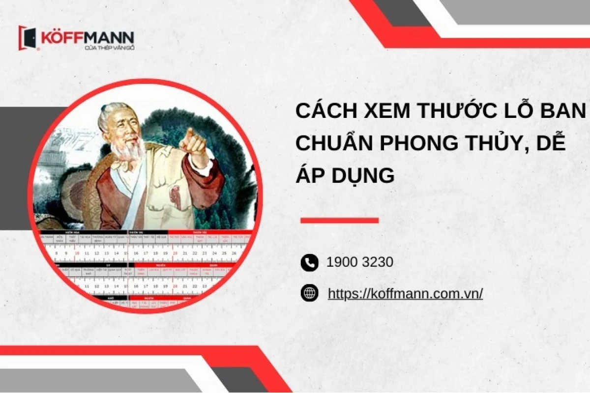 Thước Lỗ Ban: Bí Quyết Đo Đạc Phong Thủy Cho Ngôi Nhà May Mắn