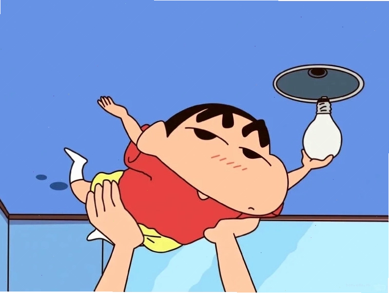 Album hình Shin cute với nhiều biểu cảm khuôn mặt hài hước và đáng yêu