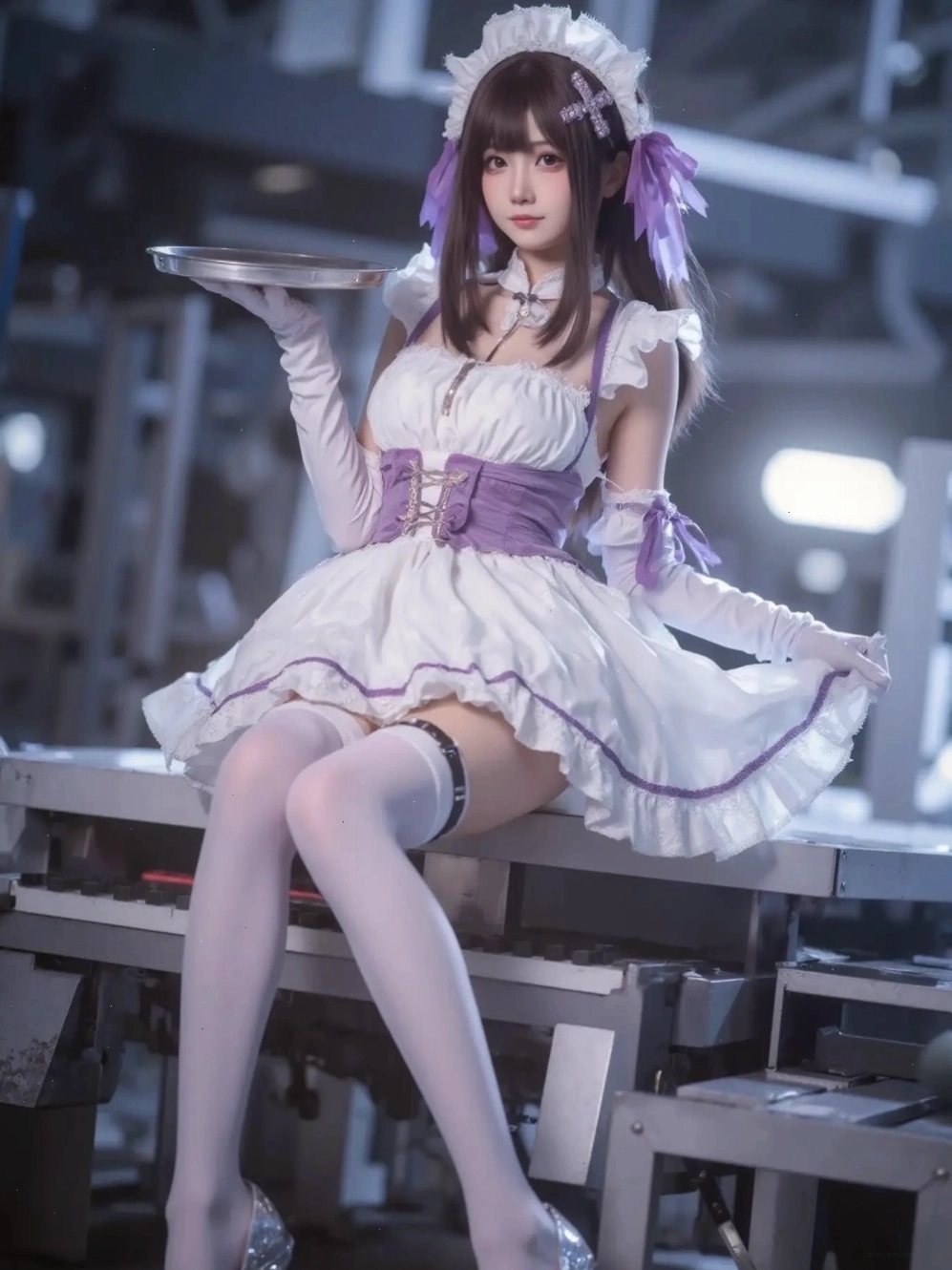 Ảnh cosplay hầu gái 6