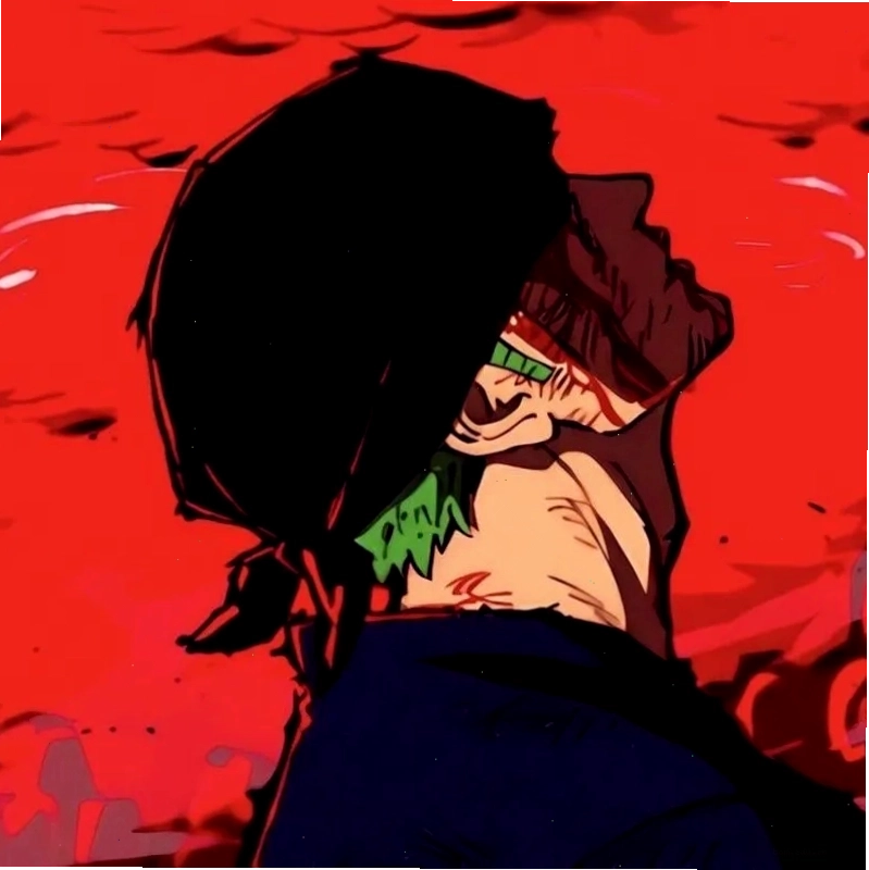 Ảnh đại diện nam nhân vật anime với ánh mắt sắc sảo, toát lên vẻ ngầu