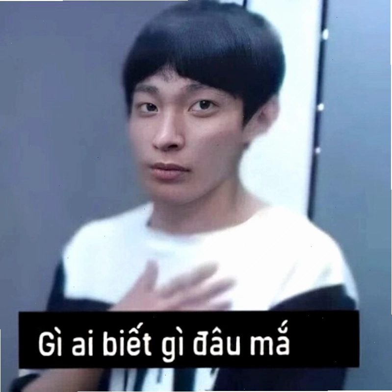 Ảnh meme Ai Biết Gì Đâu sáng tạo