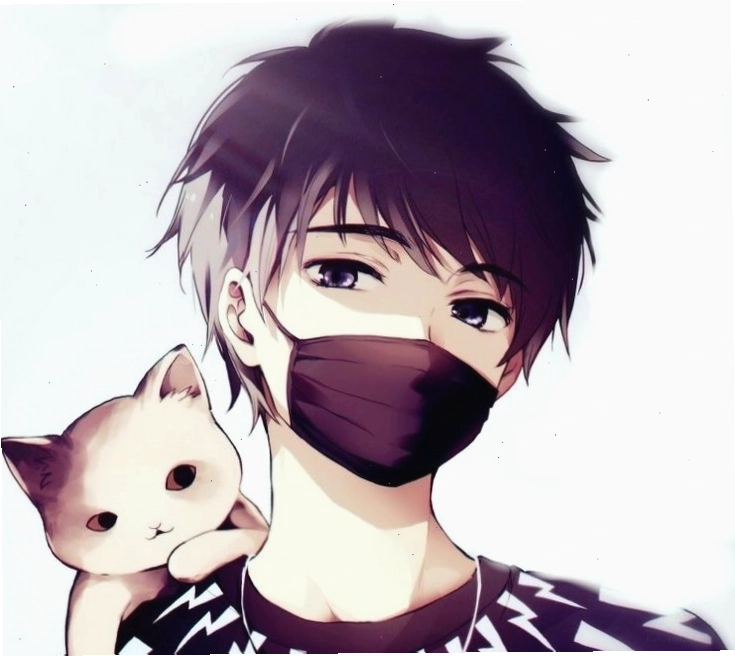 Avatar anime nam với biểu cảm ấn tượng