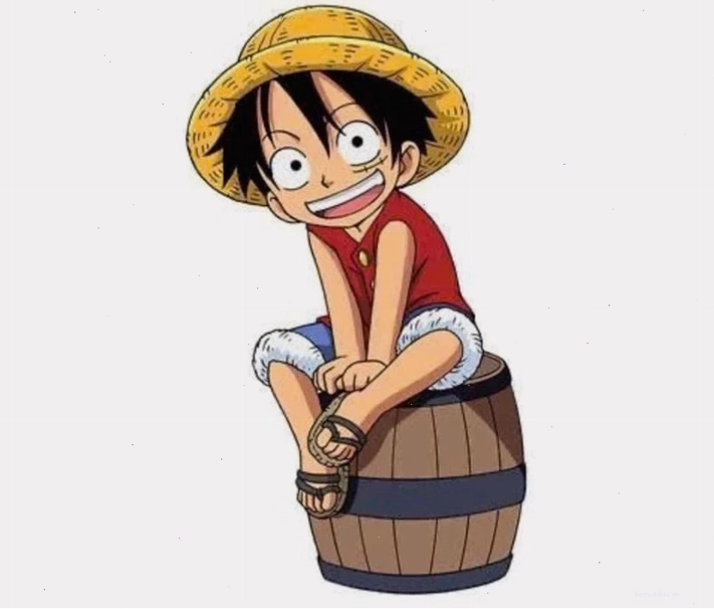 Avatar Luffy chibi biểu cảm hài hước