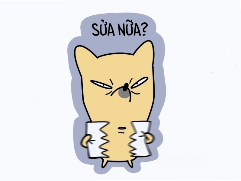 Avatar meme hài hước về công việc