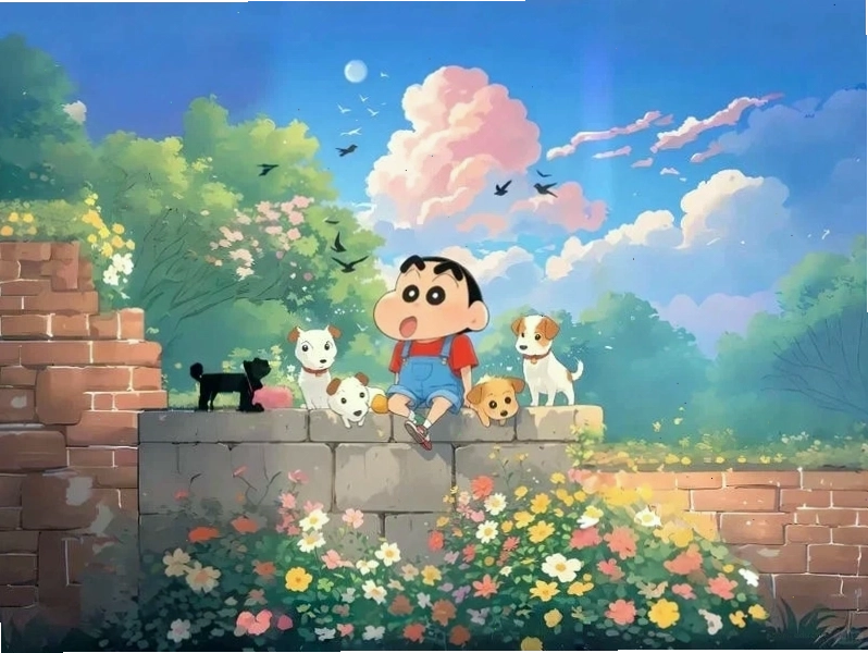 Bộ sưu tập hình Shin cute tinh tế với các chi tiết được chăm chút