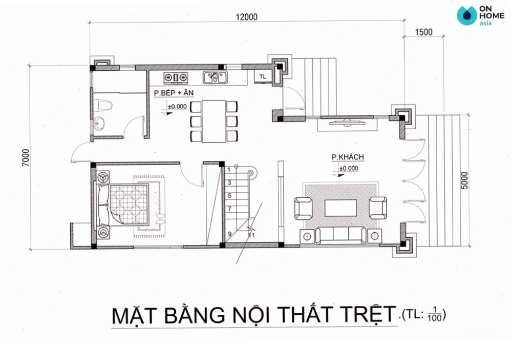 Bố trí cảnh cửa hợp phong thủy