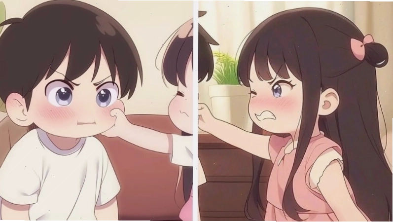 Cặp đôi anime với phong thái ngầu và bí ẩn