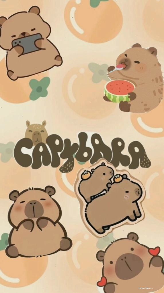 Capybara lạc giữa vườn cam