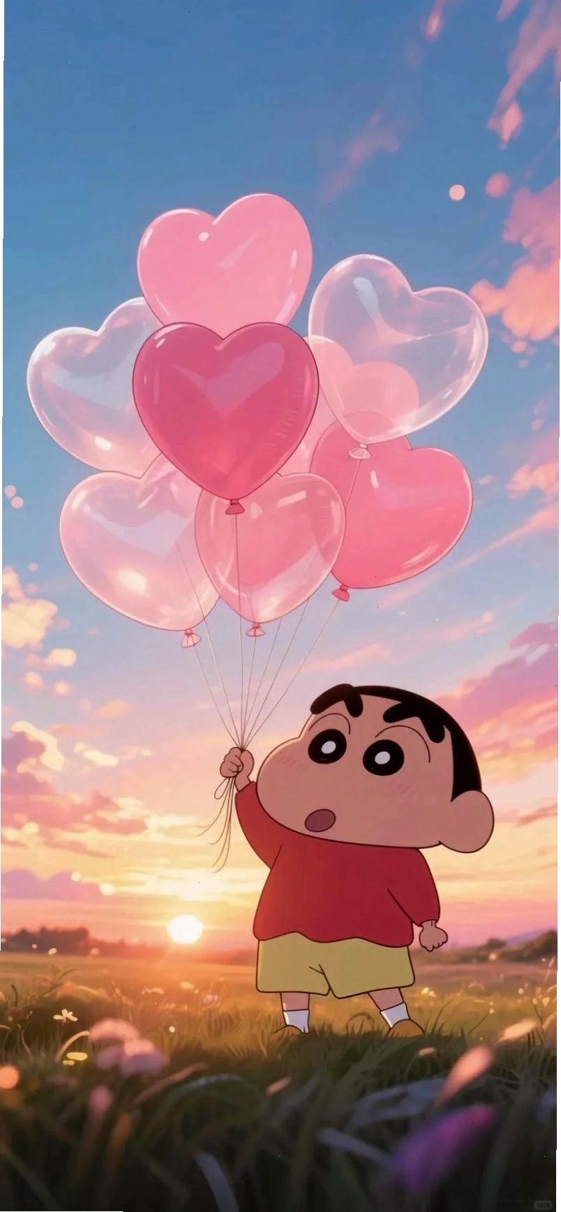 Chụp hình Shin cute với nét duyên dáng