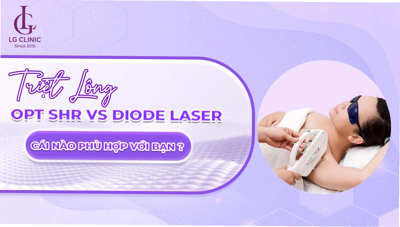 Công nghệ triệt lông OPT SHR
