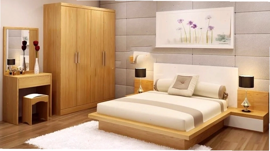 Đầu giường nên kê sát vào tường vững chắc