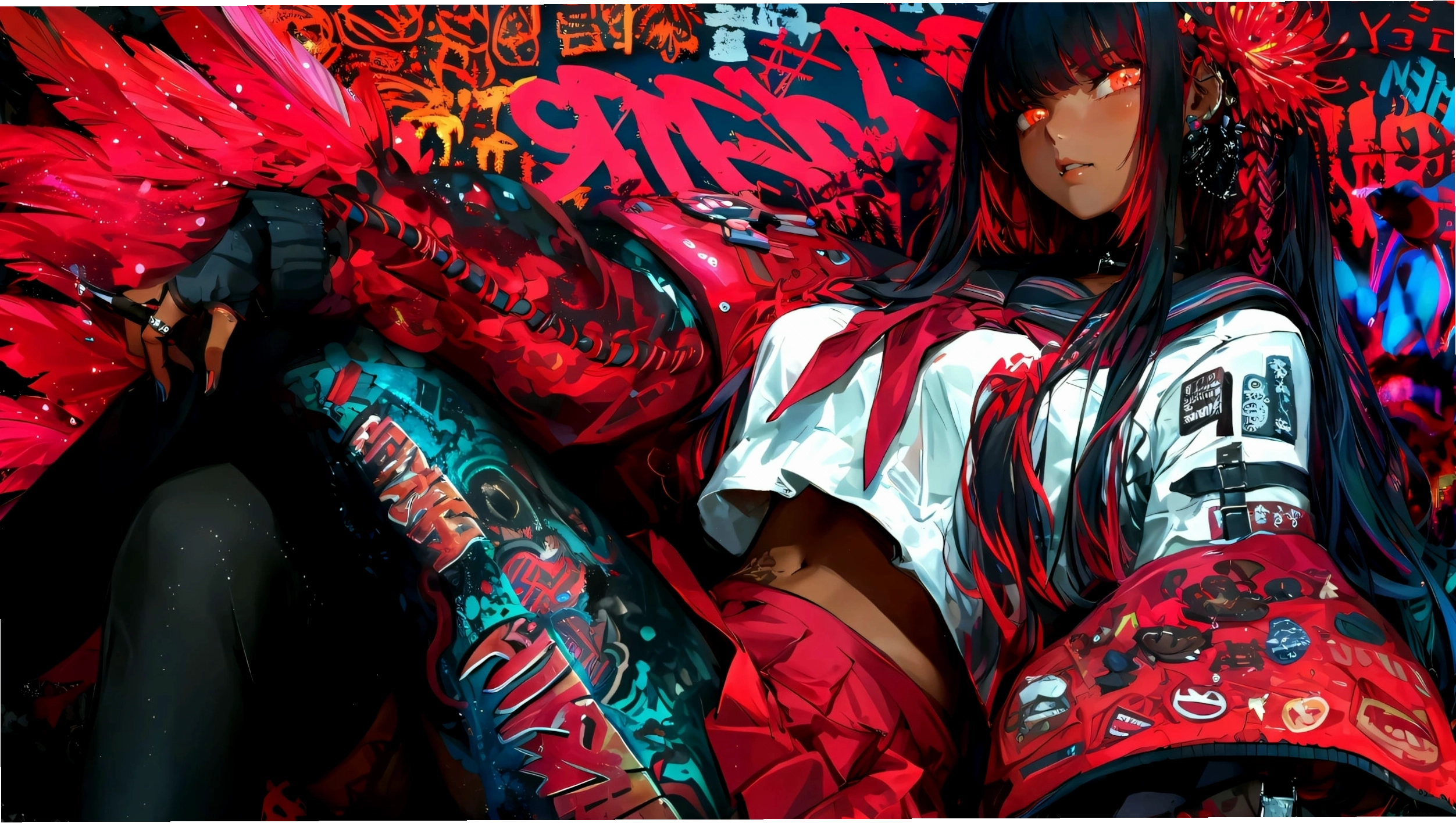 Hình ảnh avatar anime nữ 4K với phong cách buồn