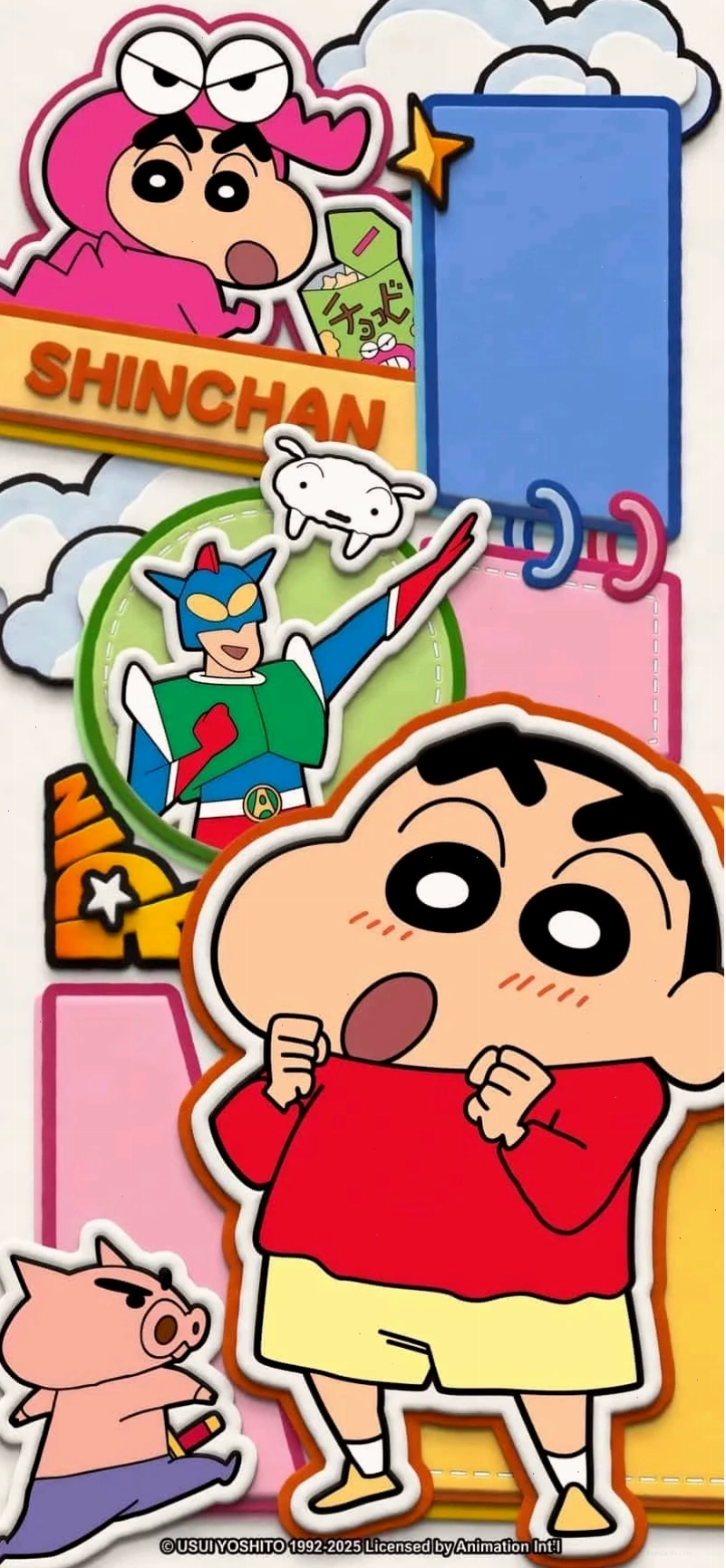 Hình nền Shin cute hài hước