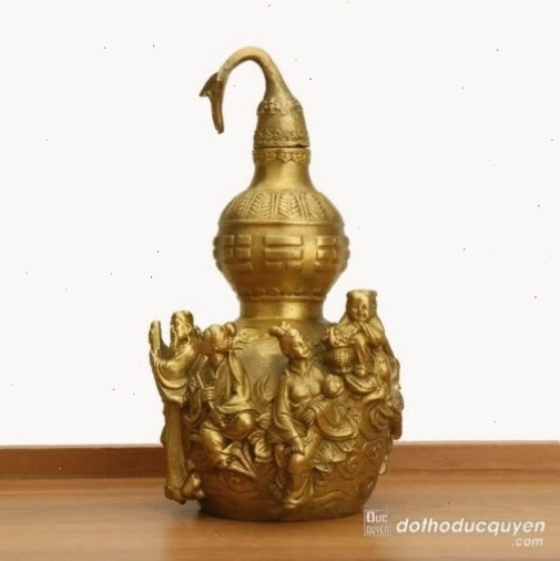 Hồ lô Bát Tiên bằng đồng