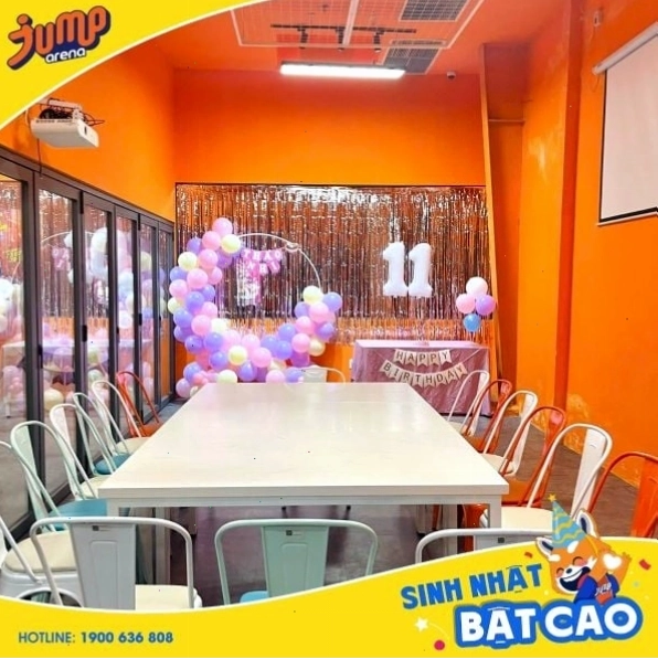 Jump Arena - Địa điểm tuyệt vời tổ chức sinh nhật cho trẻ em