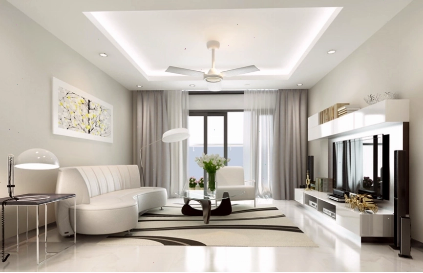 Không gian nội thất gọn gàng là dấu hiệu phong thủy tốt