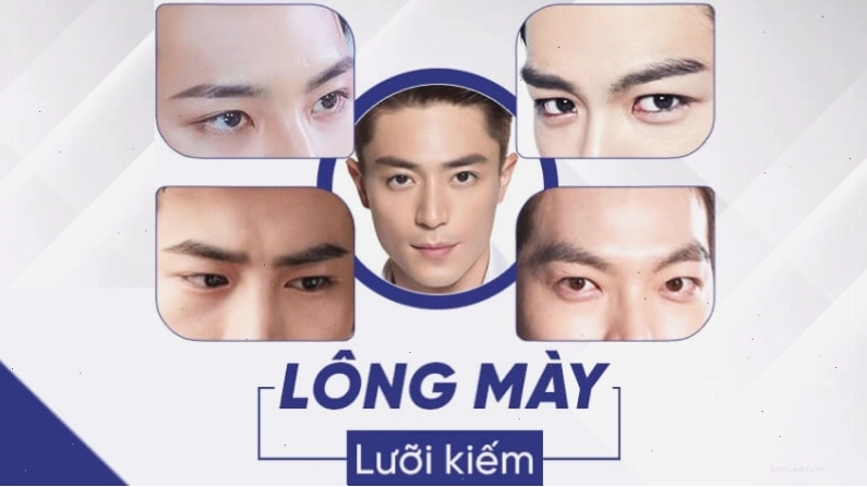 Lông mày kiếm (Kiếm mi) - Tướng mày của người thông minh và chính trực