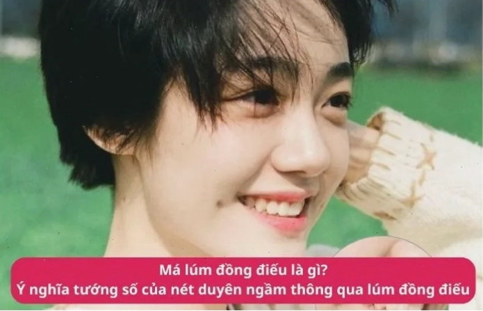 Má lúm đồng điếu nhỏ gọn và duyên dáng