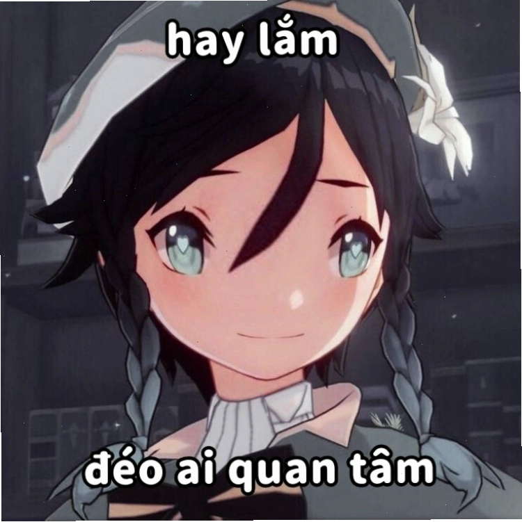 Meme anime cục xúc thể hiện sự khó chịu