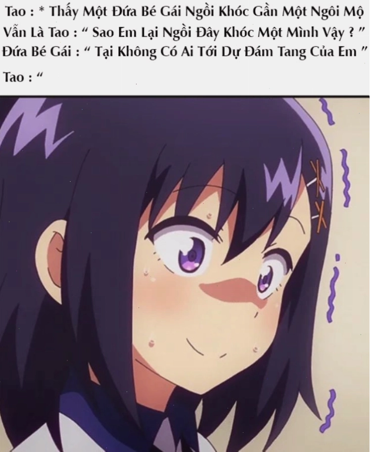 Meme anime dark hài hước