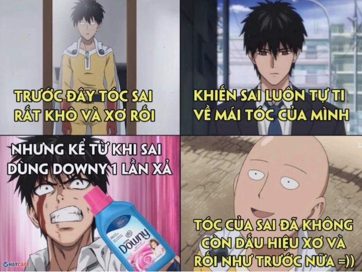 Meme anime troll với tình huống gây bất ngờ
