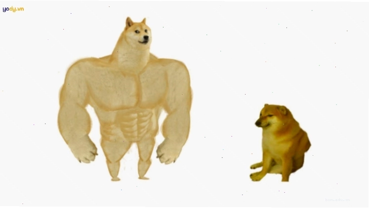Meme Buff Doge vs Cheems