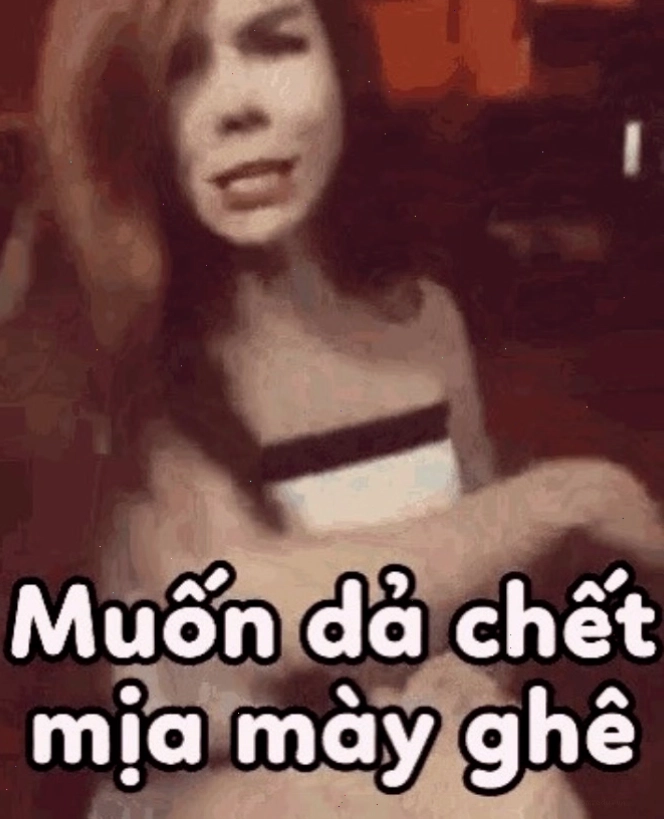 Meme cô Linda với biểu cảm hài hước