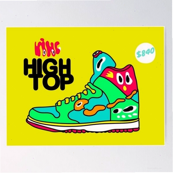 Meme Gumball High Top
