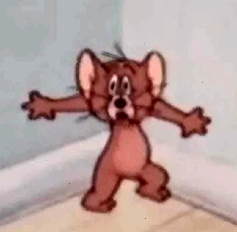Meme nhân vật hoạt hình biểu cảm sốc